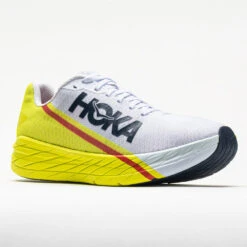 Hoka One One Rocket X Unisex White/Evening Primrose -Shoe Specialty Store 046959 5