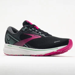 Brooks Ghost 14 Women's Black/Pink/Yucca -Shoe Specialty Store 047279 5