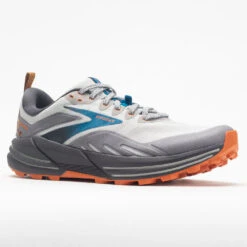 Brooks Cascadia 16 Men's Oyster Mushroom/Orange -Shoe Specialty Store 047326 5