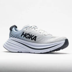 HOKA Bondi X Men's Blanc De Blanc/Blue Fog -Shoe Specialty Store 047660 5