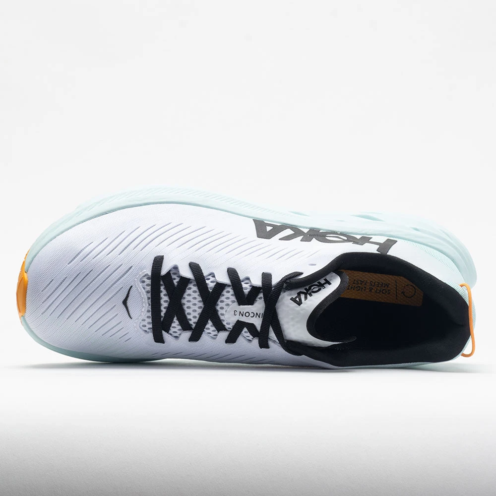 HOKA Rincon 3 Men's White/Blue Glass 3 HOKA Rincon 3 Men's White/Blue Glass - Image 3