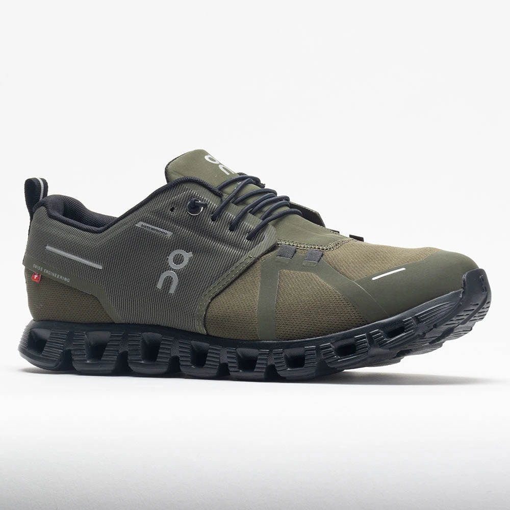 On Running On Cloud 5 Waterproof Men's Olive/Black 5 On Running On Cloud 5 Waterproof Men's Olive/Black - Image 5