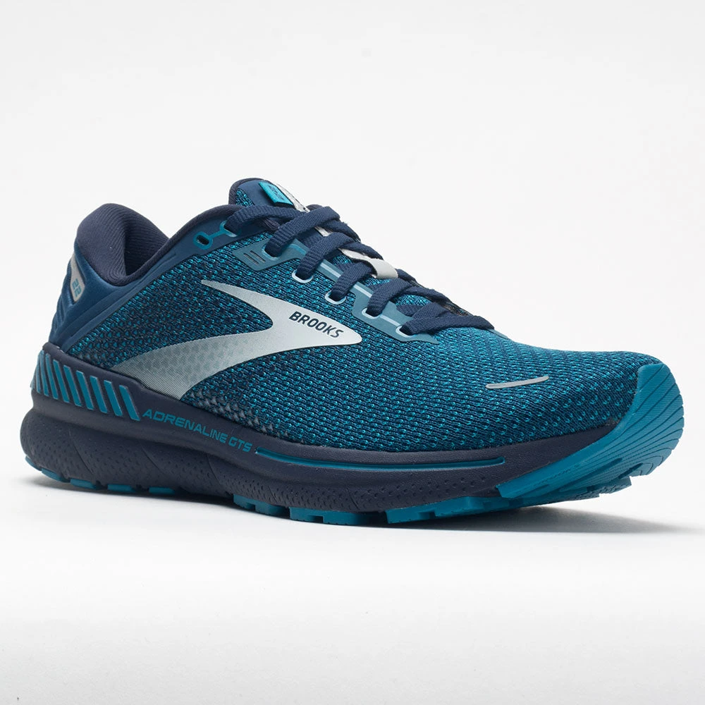 Brooks Adrenaline GTS 22 Men's Titan/Teal/Grey 5 Brooks Adrenaline GTS 22 Men's Titan/Teal/Grey - Image 5