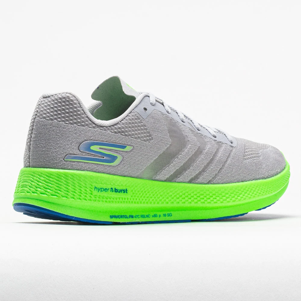 Skechers GOrun Razor+ Women's Gray/Lime 6 Skechers GOrun Razor+ Women's Gray/Lime - Image 6