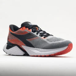 Diadora Mythos Blushield Vigore Men's Silver/Black/Mandarin 10 Diadora Mythos Blushield Vigore Men's Silver/Black/Mandarin -Shoe Specialty Store 048602 5