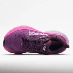 HOKA Bondi 8 Women's Beautyberry/Grape Wine -Shoe Specialty Store 048611 2