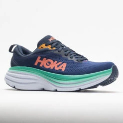 HOKA Bondi 8 Women's Outer Space/Bellwether Blue -Shoe Specialty Store 048612 5