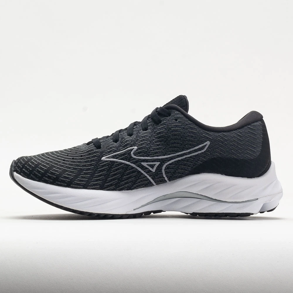 Mizuno Wave Rider 26 Men's Black/White 2 Mizuno Wave Rider 26 Men's Black/White - Image 2