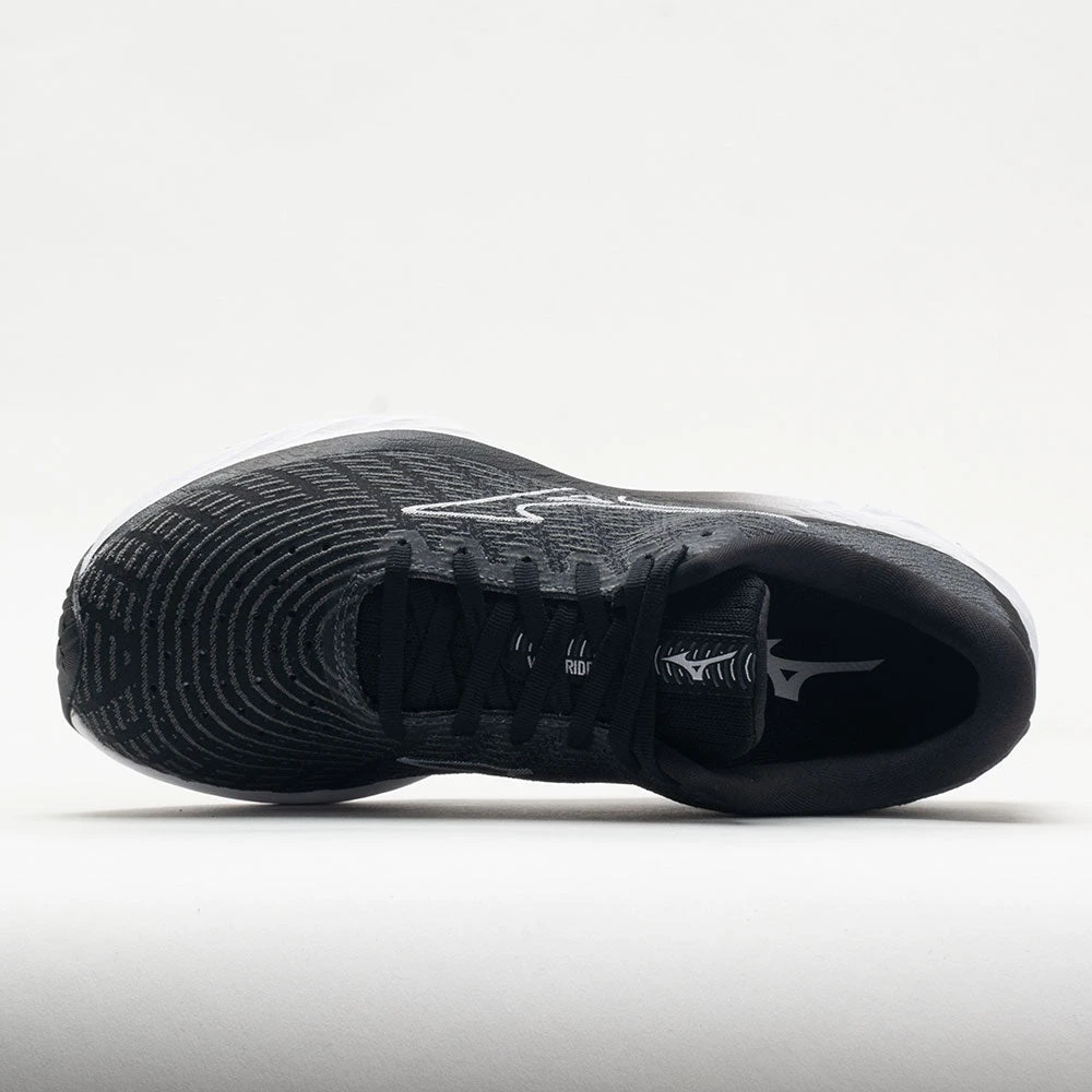 Mizuno Wave Rider 26 Men's Black/White 3 Mizuno Wave Rider 26 Men's Black/White - Image 3