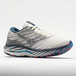 Mizuno Wave Rider 26 Mesh Women's Snow White/Silver -Shoe Specialty Store 048805 5