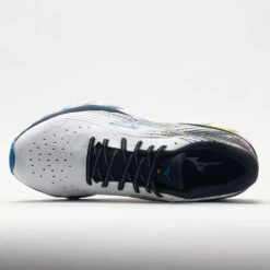 Mizuno Wave Sky 6 Men's White/Cyber Yellow -Shoe Specialty Store 049115 2