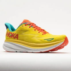 HOKA Clifton 9 Men's Passion Fruit/Maize -Shoe Specialty Store 049217 5