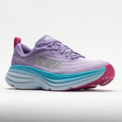 HOKA Bondi 8 Women's Chalk Violet/Pastel Lilac -Shoe Specialty Store 049223 5