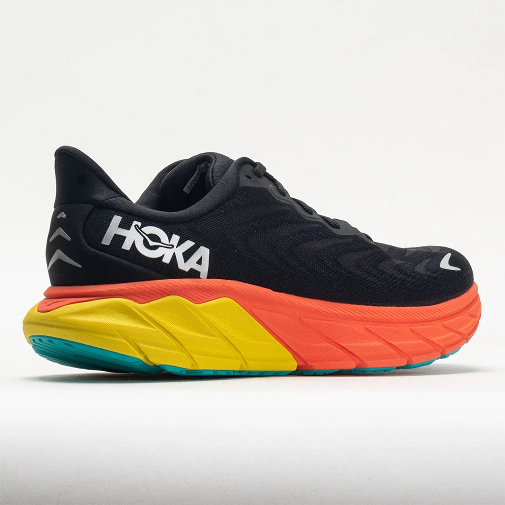 HOKA Arahi 6 Men's Black/Flame 6 HOKA Arahi 6 Men's Black/Flame - Image 6