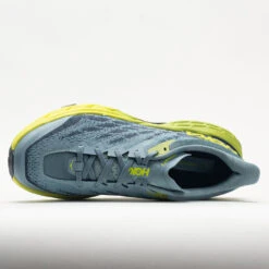 HOKA Speedgoat 5 Men's Stone Blue/Dark Citron -Shoe Specialty Store 049271 2