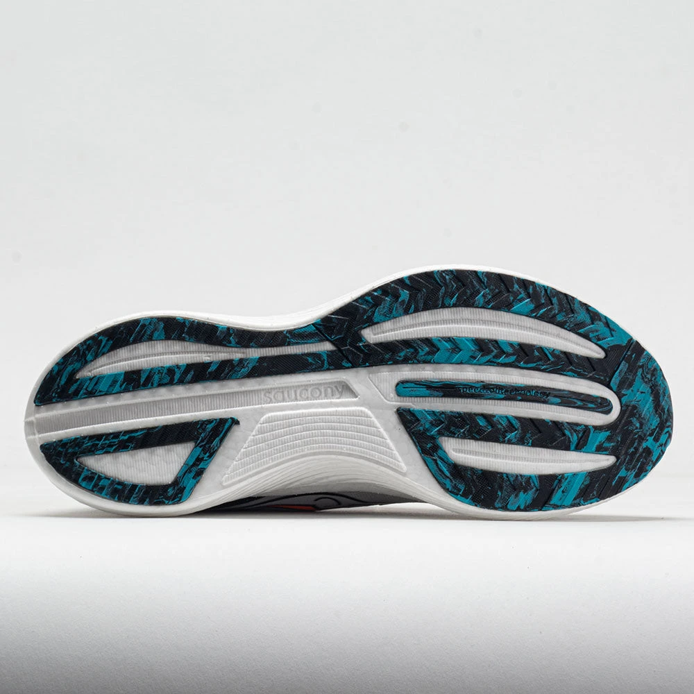 Saucony Endorphin Speed 3 Men's Concrete/VIZI 4 Saucony Endorphin Speed 3 Men's Concrete/VIZI - Image 4