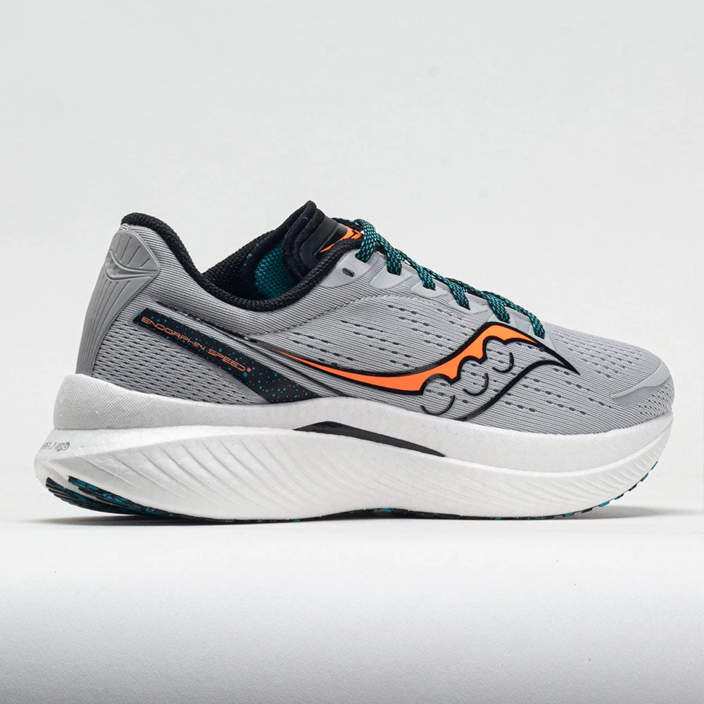 Saucony Endorphin Speed 3 Men's Concrete/VIZI 6 Saucony Endorphin Speed 3 Men's Concrete/VIZI - Image 6