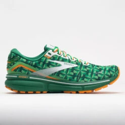 New Release 11 Brooks Ghost 15 Women's Run Lucky Green/White/Orange