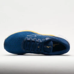 Mizuno Wave Rider 26 Mesh Men's Snorkel Blue/Vaporous Grey -Shoe Specialty Store 049695 2