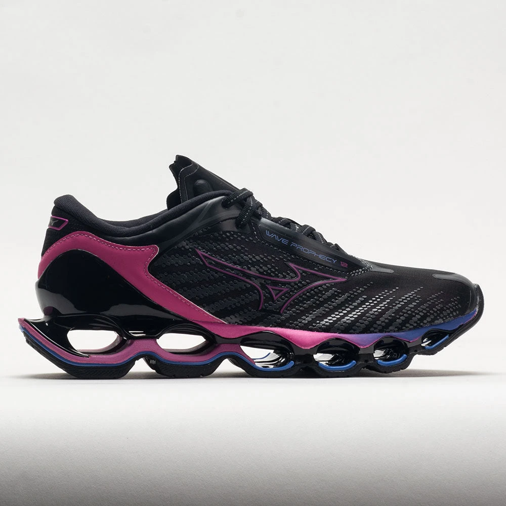 Mizuno Wave Prophecy 12 Women's Black Oyster 1 Mizuno Wave Prophecy 12 Women's Black Oyster