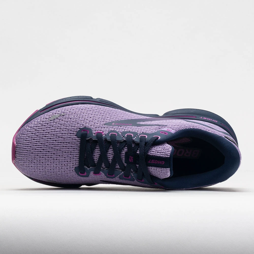 Brooks Ghost 15 Women's Rhapsody/Dress Blue/Viola 3 Brooks Ghost 15 Women's Rhapsody/Dress Blue/Viola - Image 3