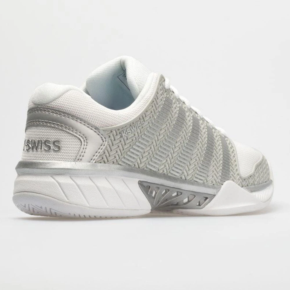 K-Swiss Hypercourt Express Women's White/Silver 6 K-Swiss Hypercourt Express Women's White/Silver - Image 6