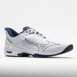 Mizuno Wave Exceed Tour 5 AC Men's White/Dress Blue -Shoe Specialty Store 116511 5