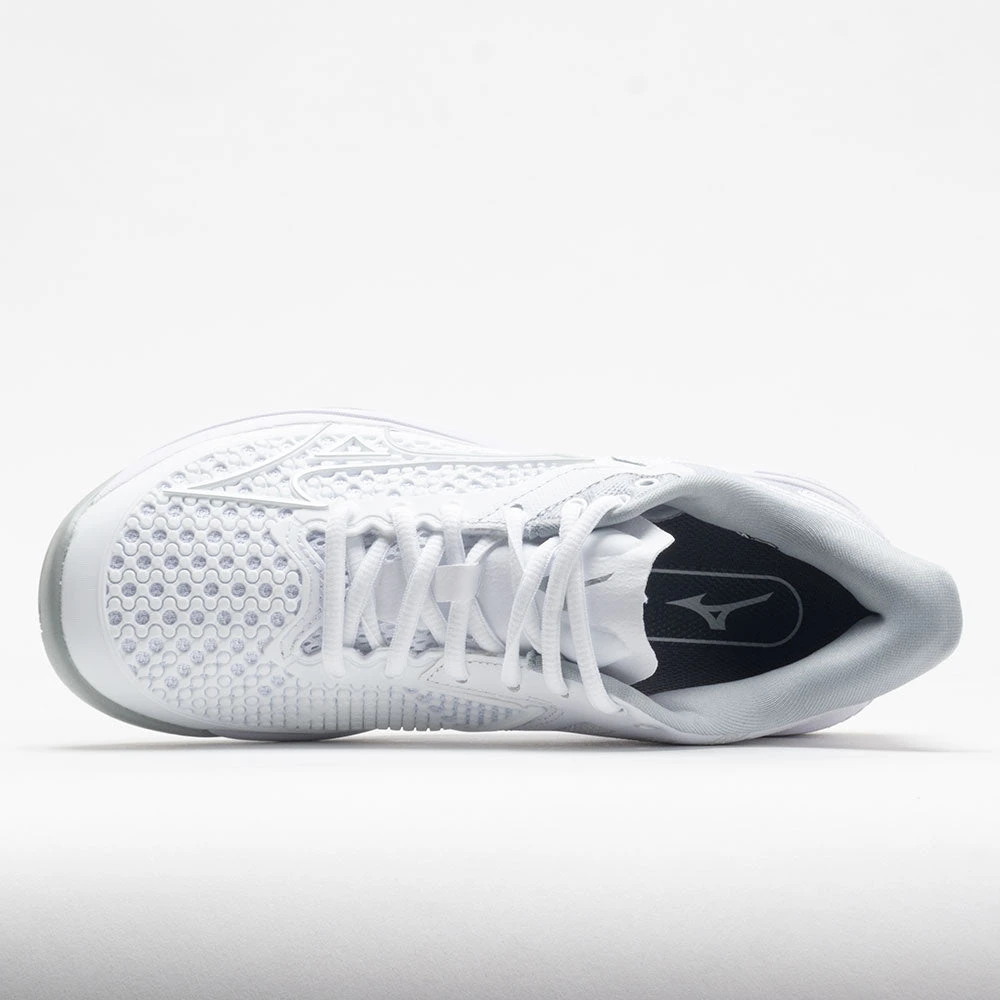 Mizuno Wave Exceed Tour 5 AC Women's White/Silver 3 Mizuno Wave Exceed Tour 5 AC Women's White/Silver - Image 3