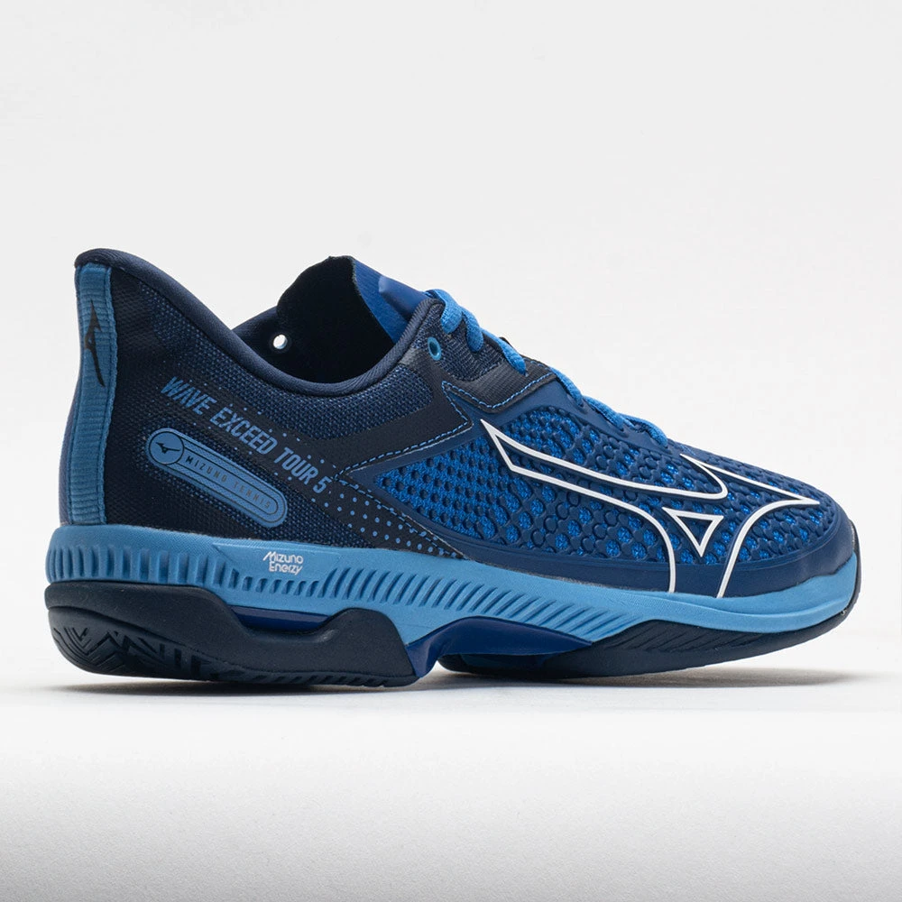 Mizuno Wave Exceed Tour 5 AC Men's True Blue/White 6 Mizuno Wave Exceed Tour 5 AC Men's True Blue/White - Image 6