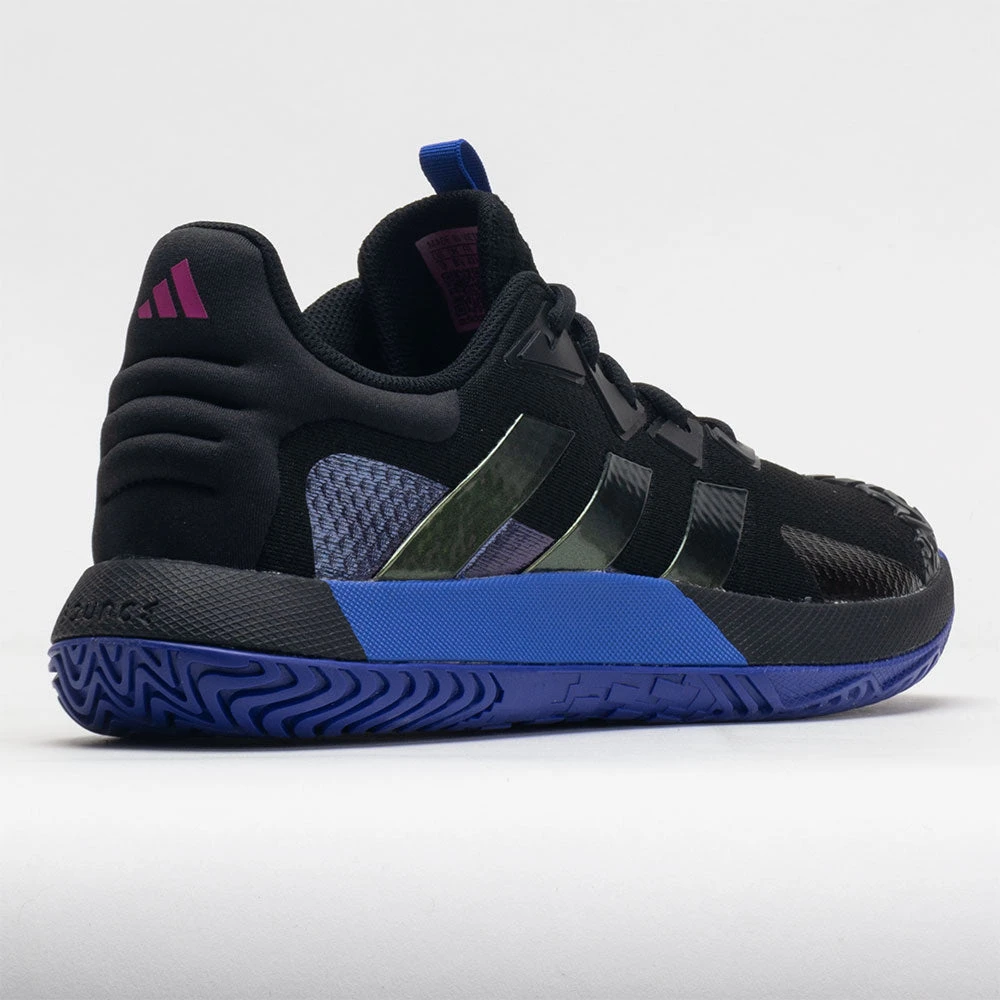 Adidas SoleMatch Control Men's Black/Black/Lucid Fuchsia 6 Adidas SoleMatch Control Men's Black/Black/Lucid Fuchsia - Image 6