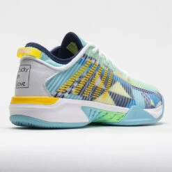 K-Swiss Hypercourt Supreme X Lucky In Love Gulf Stream/Green/Fire -Shoe Specialty Store 117321 6