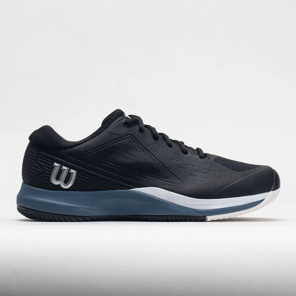 Wilson Rush Pro Ace Clay Men's Black/China Blue/White 1 Wilson Rush Pro Ace Clay Men's Black/China Blue/White