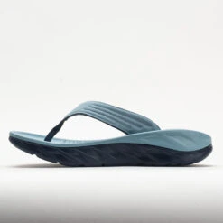 HOKA Ora Recovery Flip Men's Stone Blue/Outer Space -Shoe Specialty Store 570604 1