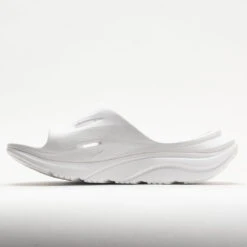 HOKA Ora Recovery Slide 3 Unisex White/White -Shoe Specialty Store 570607 1