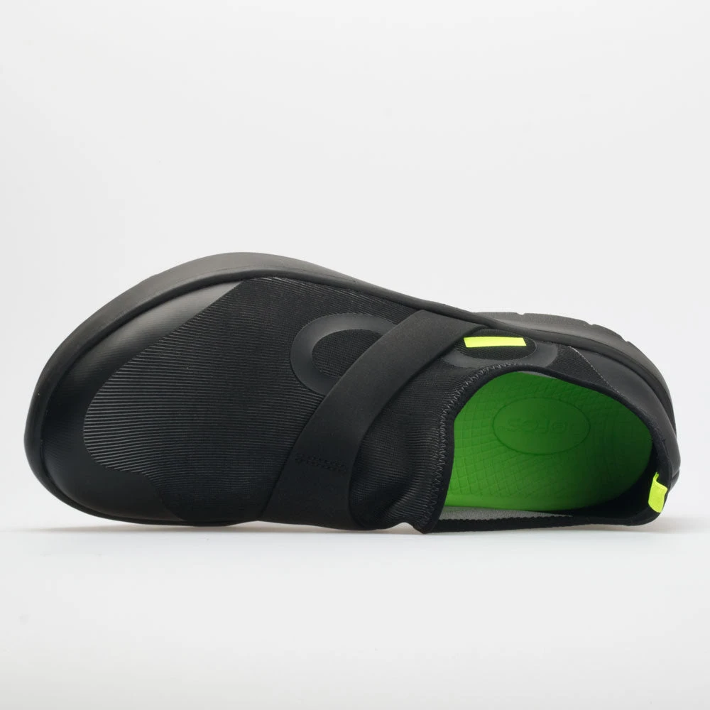 OOFOS OOmg Low Fibre Men's Black/Gray 3 OOFOS OOmg Low Fibre Men's Black/Gray - Image 3