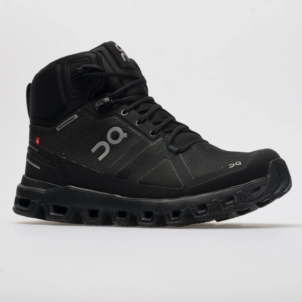 On Running On Cloudrock Waterproof Men's All Black 5 On Running On Cloudrock Waterproof Men's All Black - Image 5