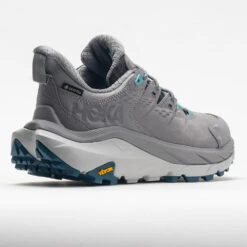 HOKA Kaha 2 Low GTX Women's Sharkskin/Blue Coral -Shoe Specialty Store 631244 6
